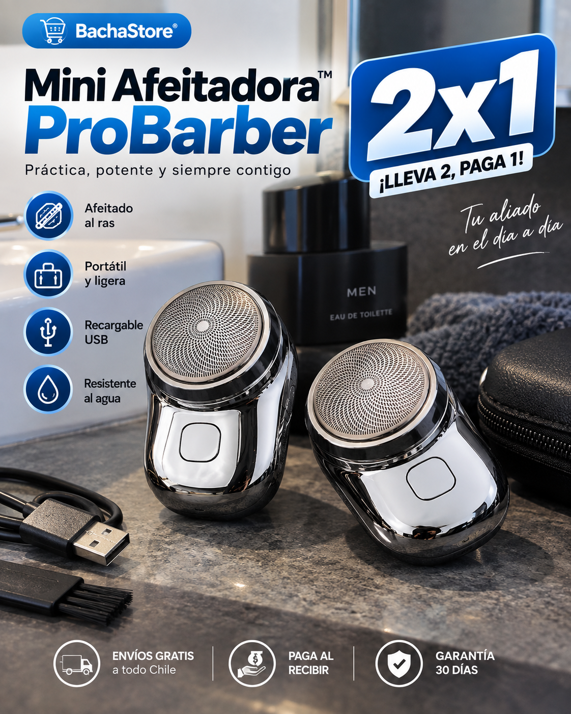Mini Afeitadora™- Luce bien en todos lados - #1 productos de belleza - llevate 2 y pagas 1